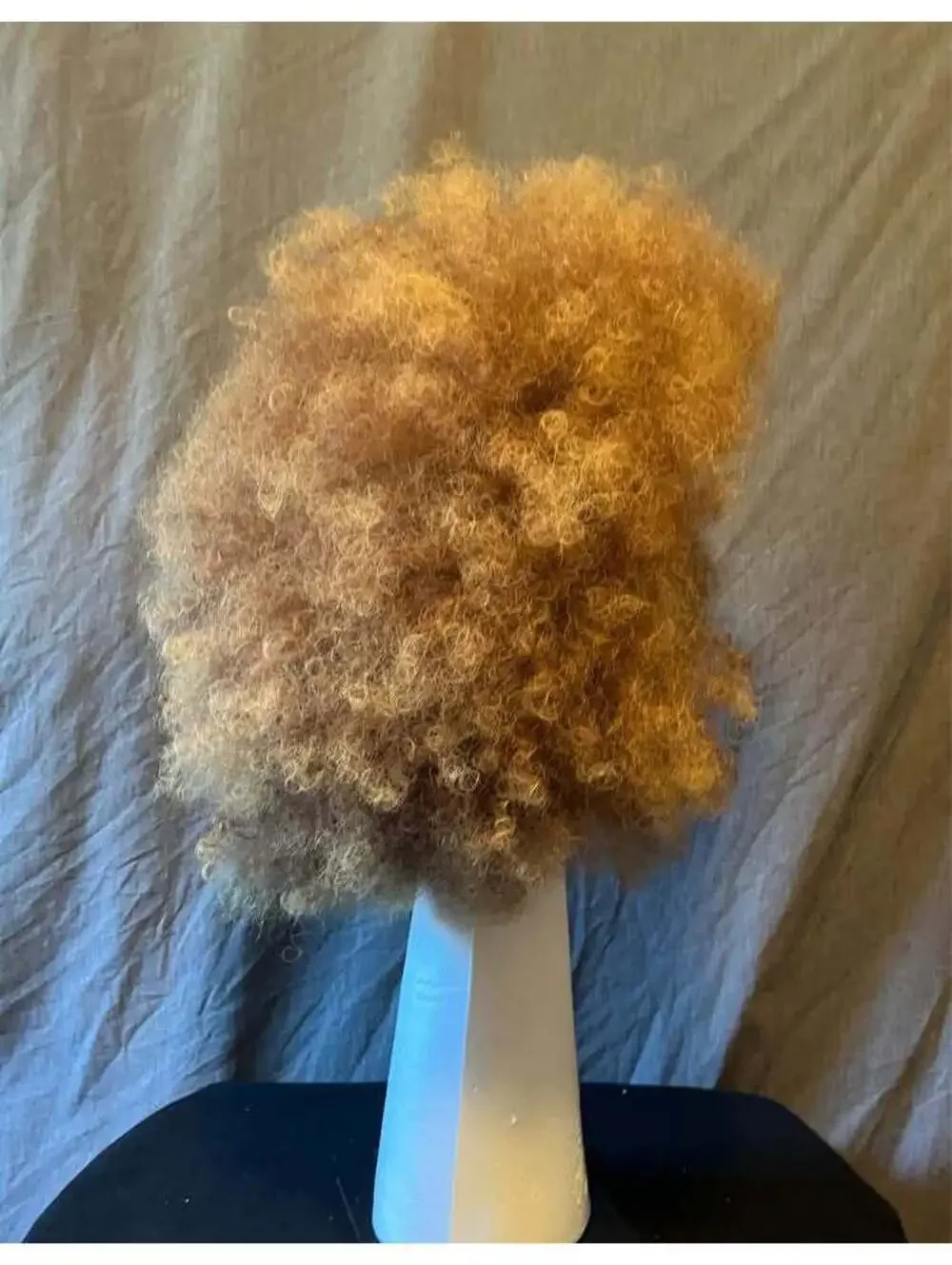 Honey Blonde Afro Wig